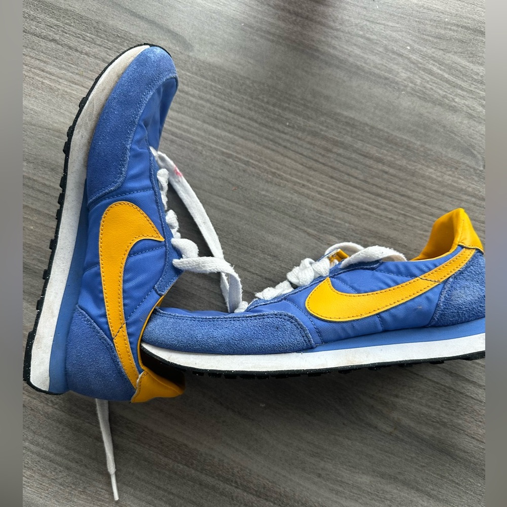 Nike Vibrant Blue and Yellow Sneakers